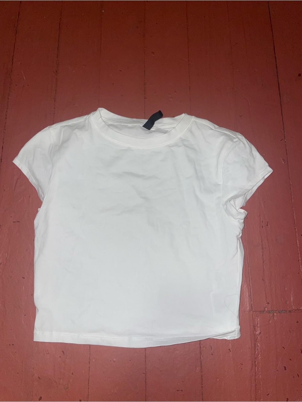 Divided White Short Sleeve Crewneck Tee